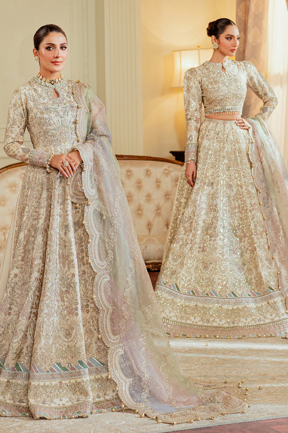 Baroque EMBROIDERED NET CH13-06 Ayla's Atelier